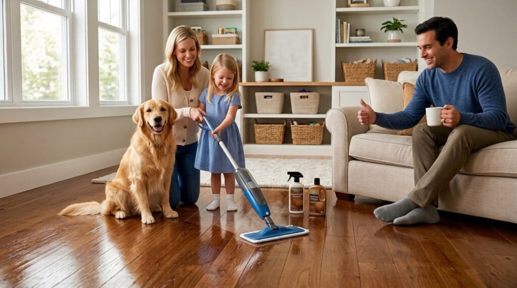 Wood Floors Cleaning
