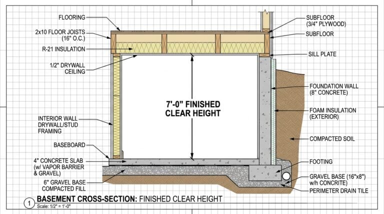 Basement Size Basement Size Range – 499+ To 1,500 Sq Ft, Depends On Home
