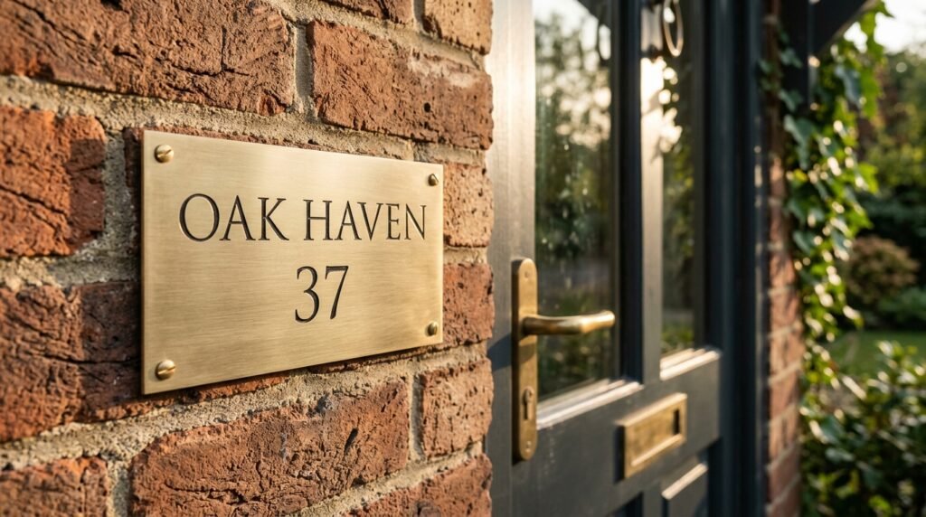 House Nameplate