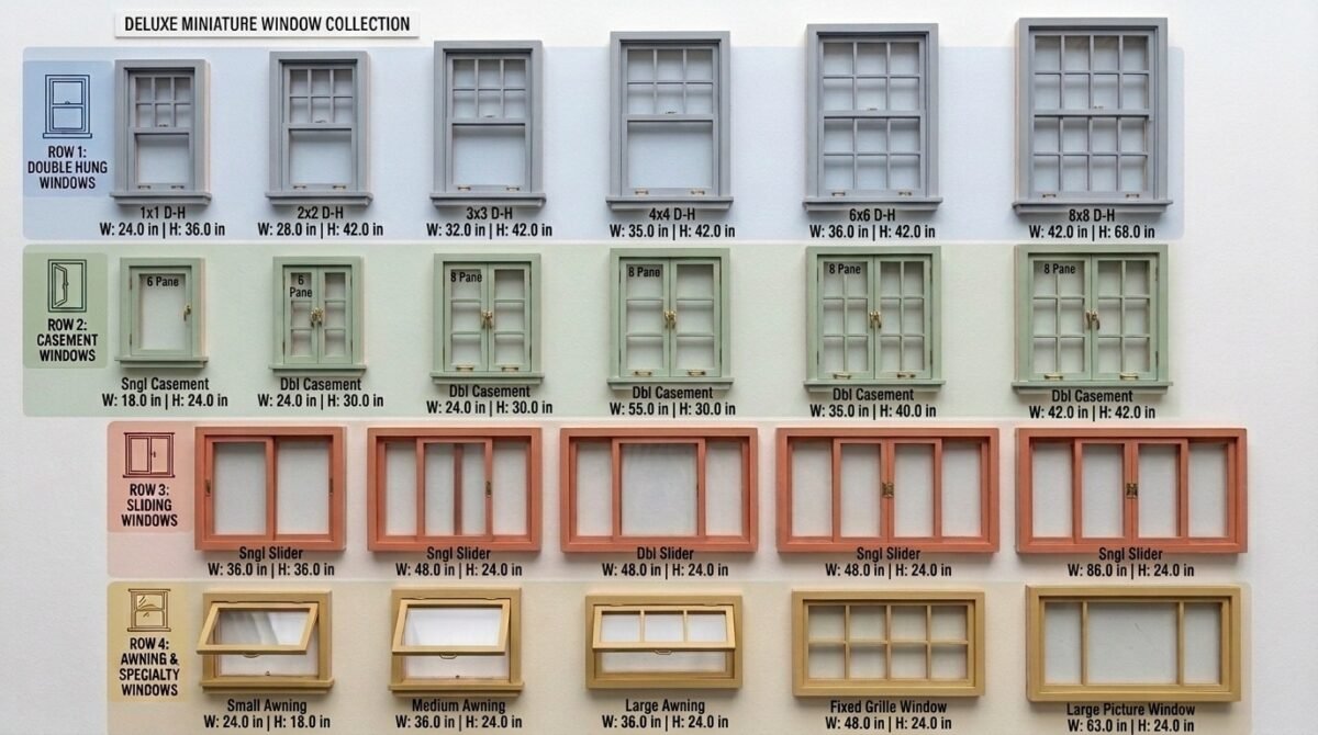 Window Depth Map Don't Buy Wrong Size – Calculate Window size Save 89% money