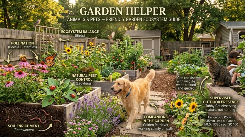 Garden Helper Animals & Pets