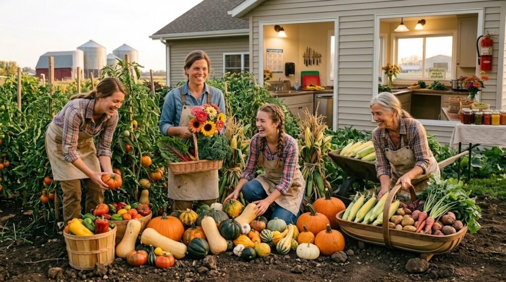Garden harvest