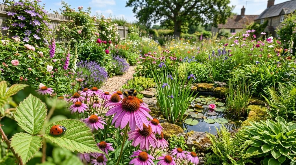 Garden helper animals
