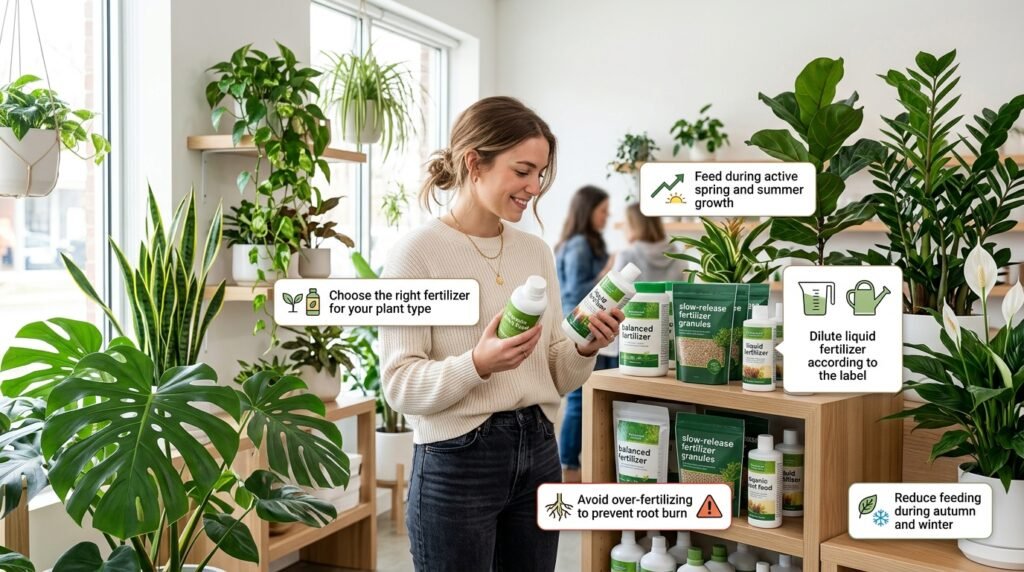 Indoor Plant Fertilizer Basics
