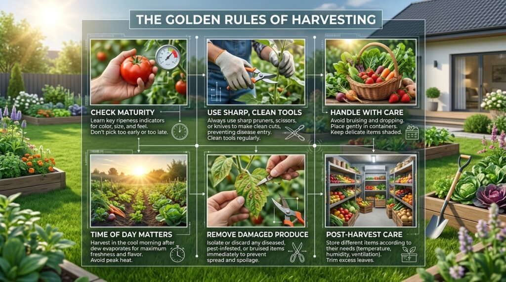The Golden Rules of Harvesting