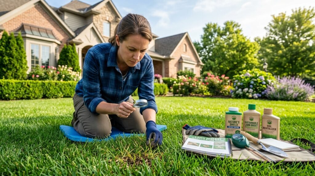 Lawn Care Maintenance Guide – Mowing, Watering & More Watch for Early Signs of Lawn Disease
