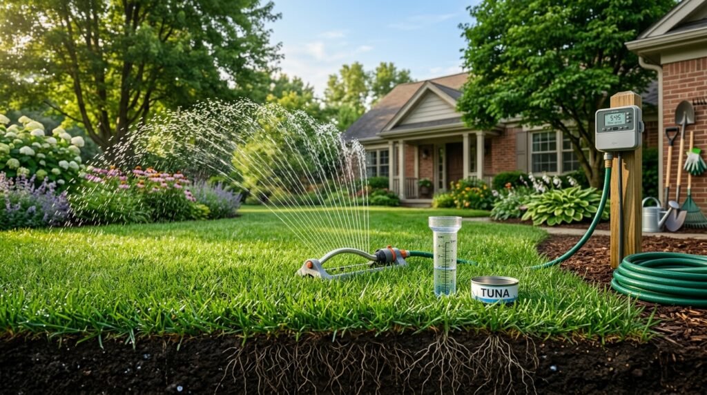 Lawn Care Maintenance Guide – Mowing, Watering & More Water Deeply, But Not Every Day