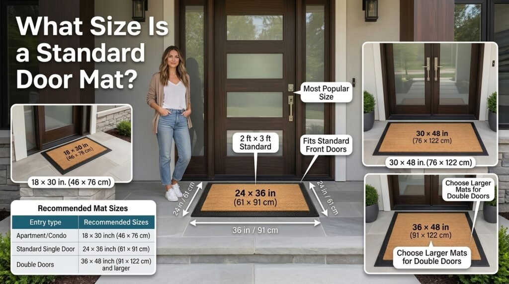 Door Mat Size Guide – 18x36, 24x36 & 36x48 Options