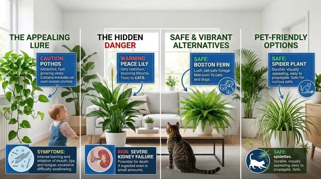 Poisonous Houseplants: Complete Guide to Toxic & Deadly Plants