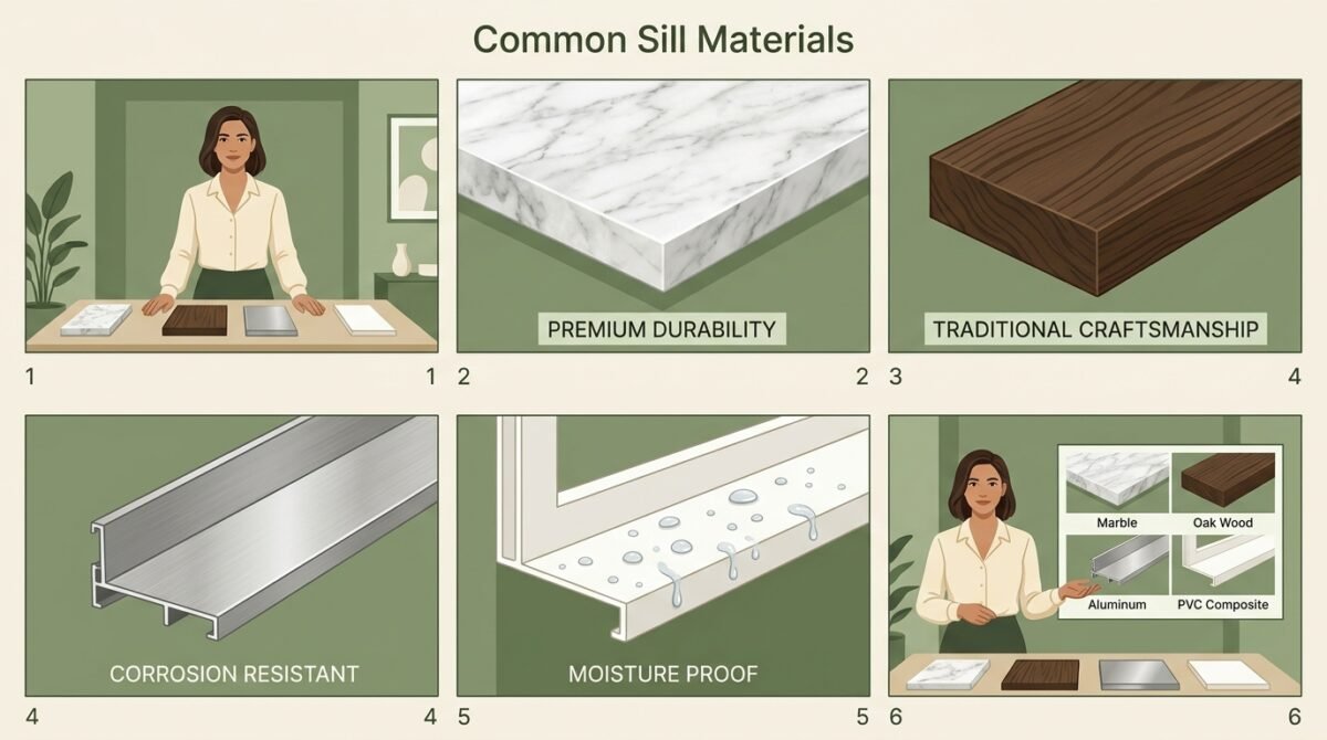 Common Sill Materials