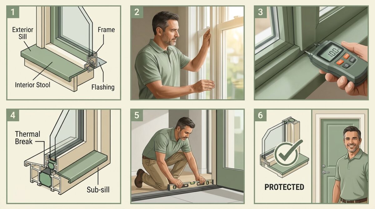 Window And Door Sills – DIY Or Pro? 89.9% Cost Guide
