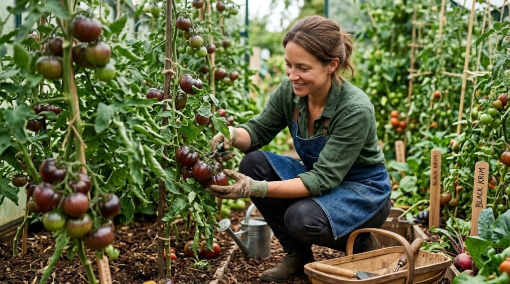 Grow instants Black Krim Tomatoes