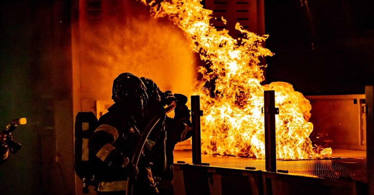firefighters, firefighting, fire, dark, night, fire, fire, fire, fire, fire