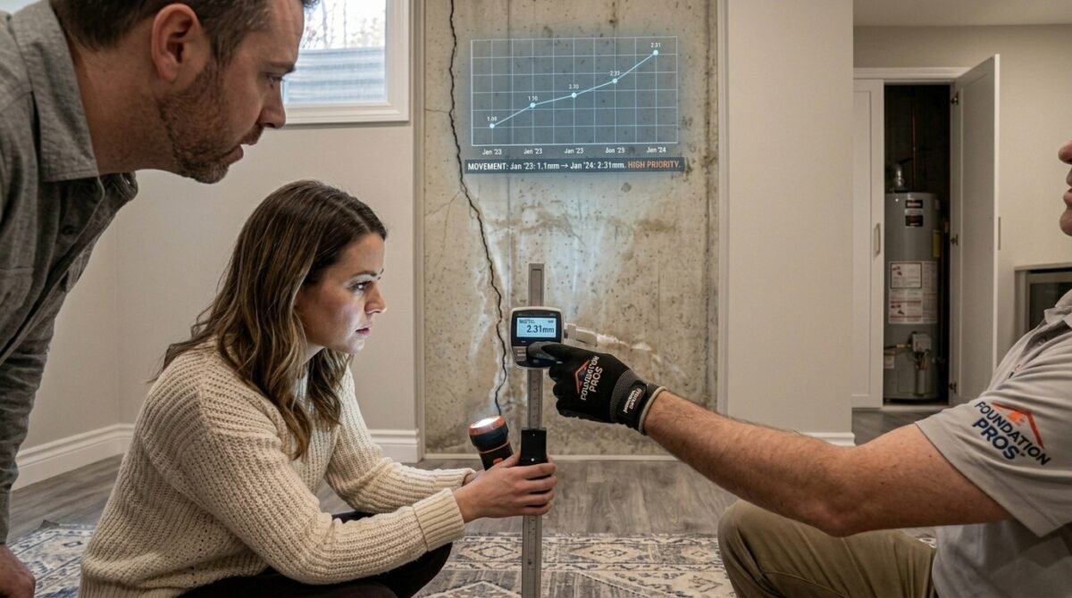 Crack In Basement Wall — Catch Basement Wall Cracks Early