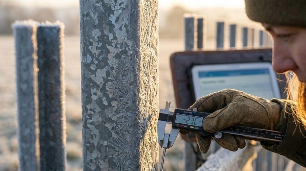 Galvanized Steel Fence Posts