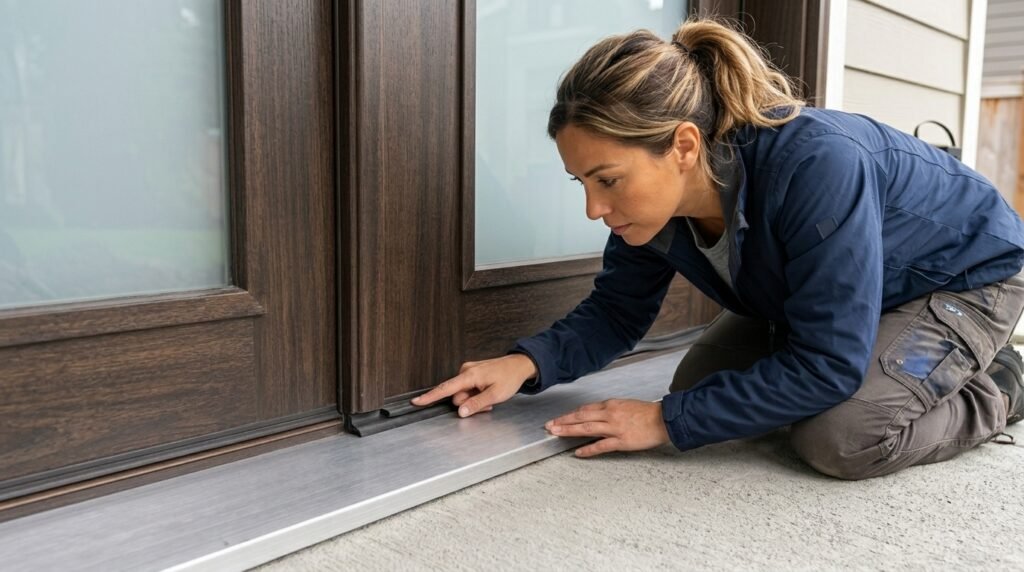 what is a door threshold?