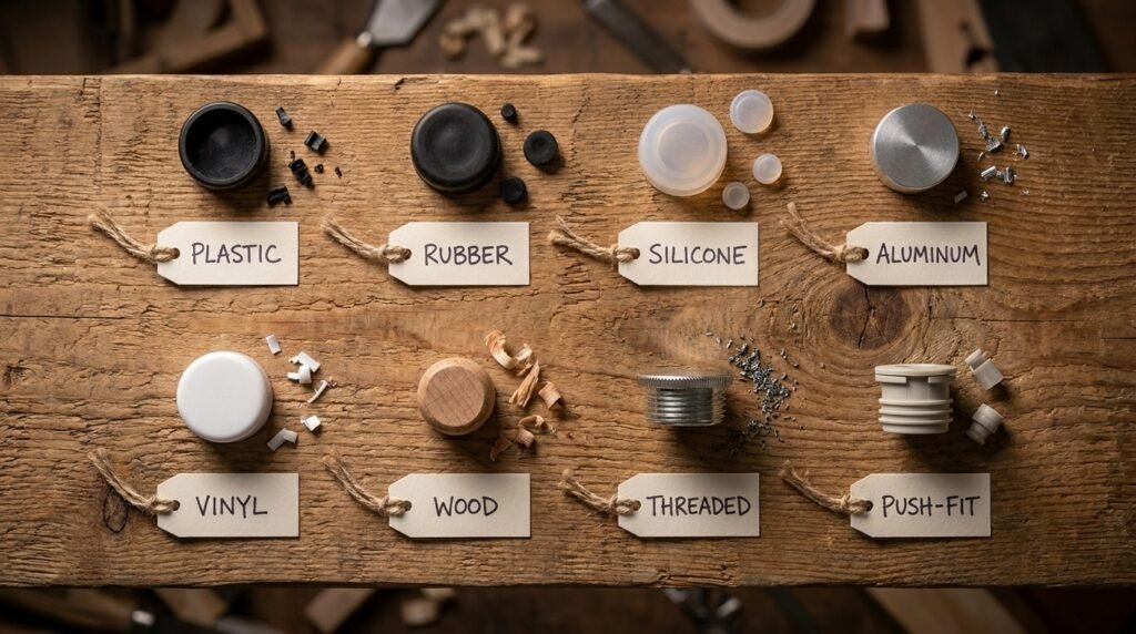 Round, Square, and Flanged End Caps: Which Shape Do You Need