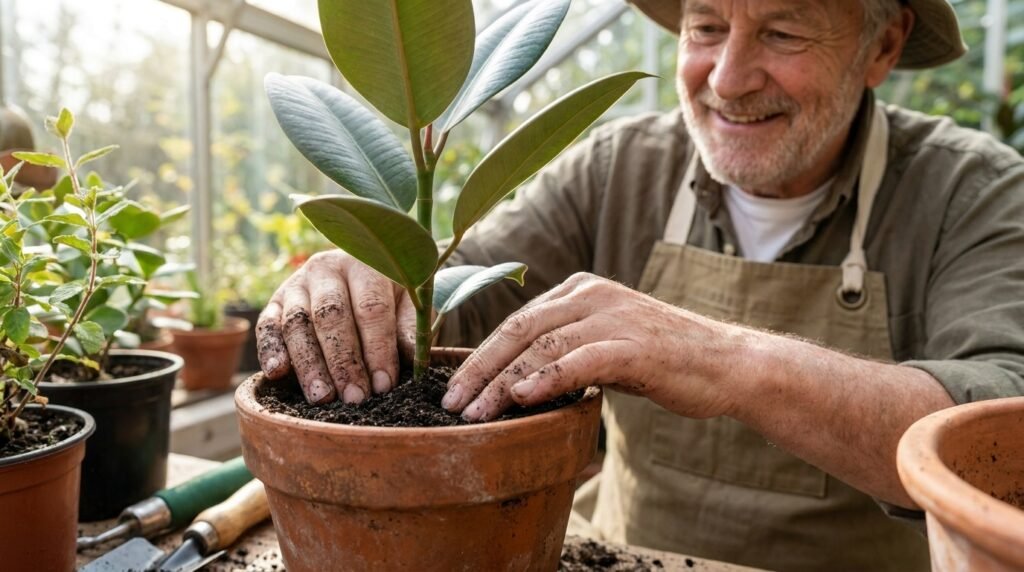 Rubber Plant Overwatering Mistake - Why Your Watering Schedule Is Hurting It