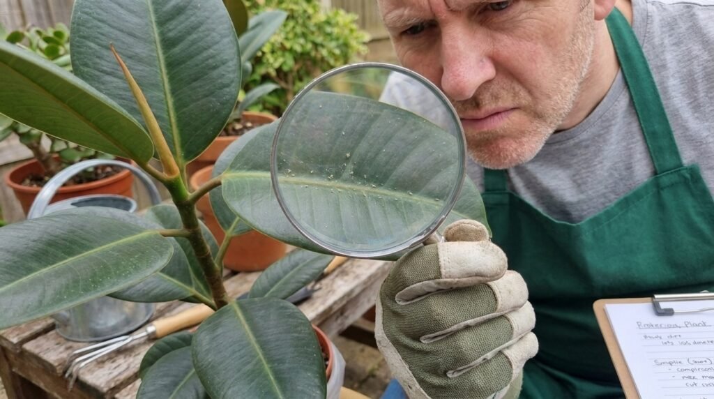 Rubber Plant Pest Mistake - Why Waiting Too Long Costs You the Plant