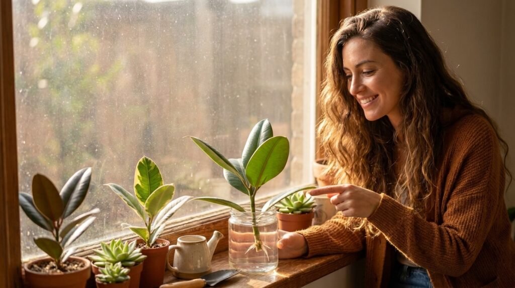 Rubber Plant Propagation Guide - Water, Soil, and Air Layering Methods